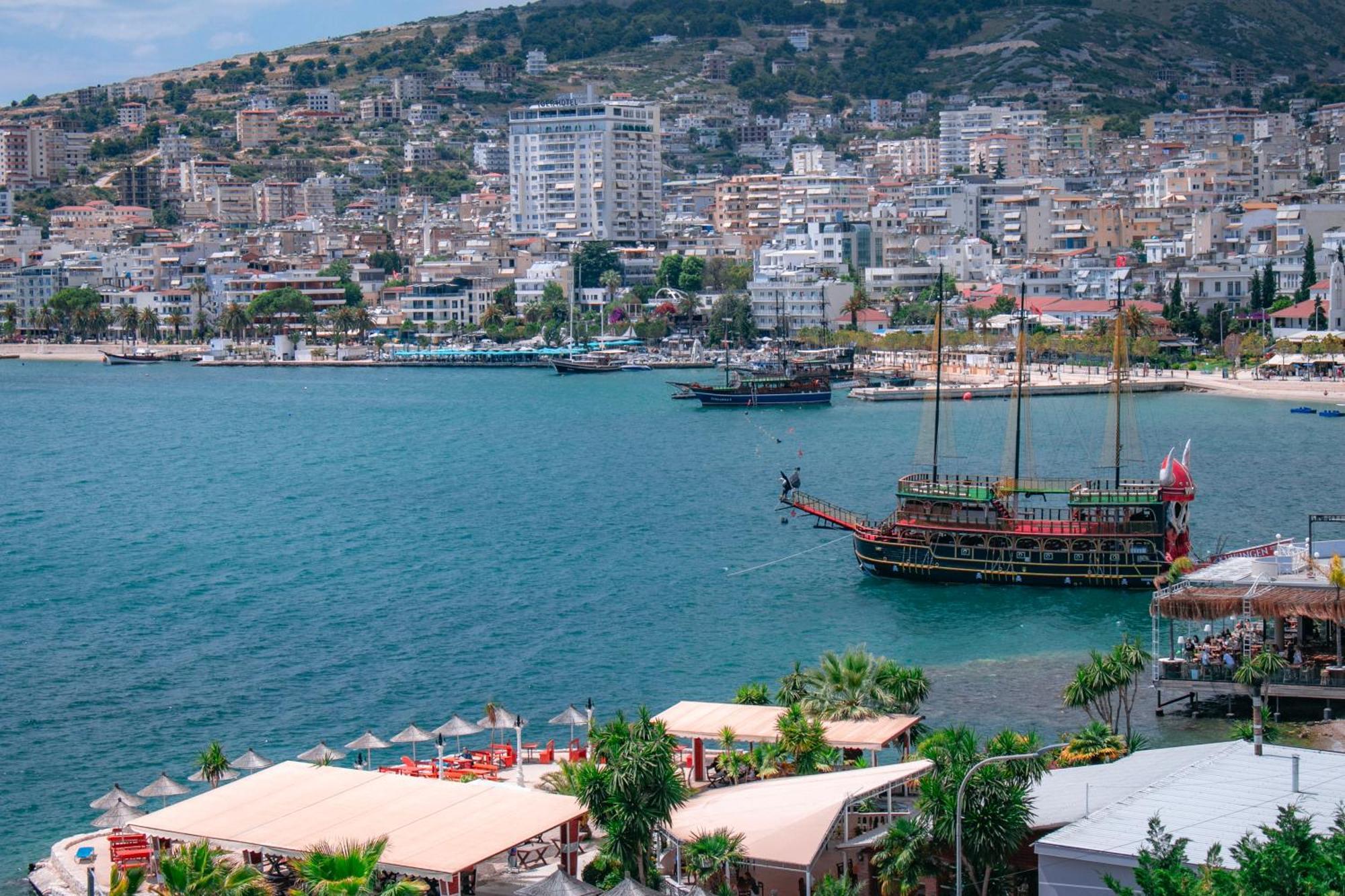 Hotel Fron Sarande Ngoại thất bức ảnh