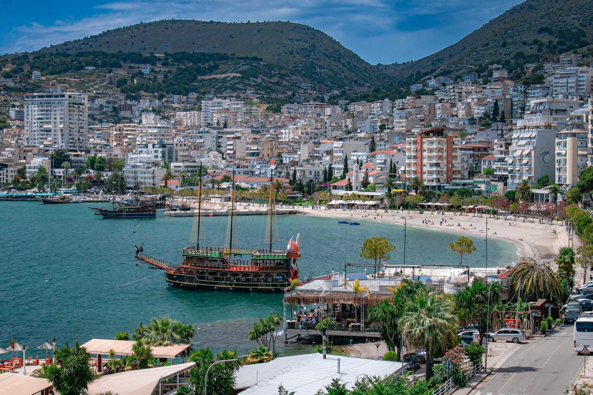 Hotel Fron Sarande Ngoại thất bức ảnh